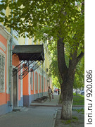 Скверик в центре города. Красноярск (2009 год). Стоковое фото, фотограф Типляшина Евгения / Фотобанк Лори
