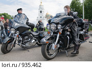 Международное Харли-Девидсон ралли «Суздаль» 2009. Редакционное фото, фотограф Яков Филимонов / Фотобанк Лори