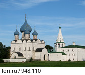 Собор Рождества Богородицы и архиерейские палаты (Суздаль) (2009 год). Редакционное фото, фотограф Хименков Николай / Фотобанк Лори