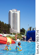 Летний Сочи. Аквапарк (2009 год). Редакционное фото, фотограф Наталья Обуховская / Фотобанк Лори