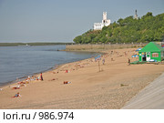 Набережная р. Амур (Хабаровск) (2008 год). Редакционное фото, фотограф Сергей Флоренцев / Фотобанк Лори