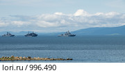 Праздник ВМФ во Владивостоке. Отряд кораблей ТОФ (2009 год). Стоковое фото, фотограф Сергеев Игорь / Фотобанк Лори
