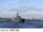 Корабли в Петербурге. День ВМФ (2009 год). Редакционное фото, фотограф Полина Столбушинская / Фотобанк Лори