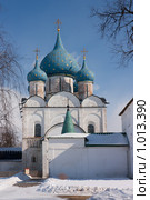 Рождественский храм в Суздале (1222-1225) (2009 год). Редакционное фото, фотограф Яков Филимонов / Фотобанк Лори