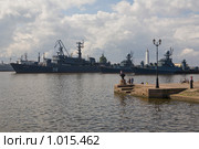 Кронштадтский причал (2009 год). Редакционное фото, фотограф Евгений Селиванов / Фотобанк Лори