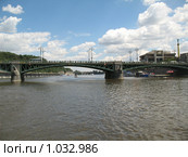 Чехов мост в центре Праги (2009 год). Редакционное фото, фотограф Михаил Головкин / Фотобанк Лори