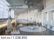 Машинный зал Саяно-Шушенская ГЭС (2008 год). Редакционное фото, фотограф Елена Иценко / Фотобанк Лори