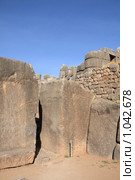 Руины Саксауаман ( Sacsayhuaman ) (2009 год). Стоковое фото, фотограф Кирилл Трифонов / Фотобанк Лори