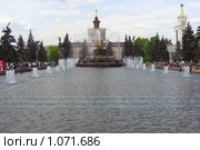 Фонтан "Каменный цветок" на ВВЦ (2008 год). Редакционное фото, фотограф lana1501 / Фотобанк Лори