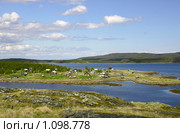 Старинное поморское село Ковда, Кандалакшская губа. Стоковое фото, фотограф Наталия Шевченко / Фотобанк Лори