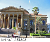 Большой театр в Палермо (Сицилия, Италия) / Teatro Massimo (2006 год). Стоковое фото, фотограф Маргарита Лир / Фотобанк Лори