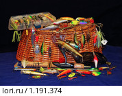 Рыболовные принадлежности. Натюрморт (2008 год). Редакционное фото, фотограф Алёшина Оксана / Фотобанк Лори