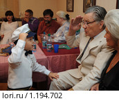 Артисты  Алексей Захарович Ванин и Иван Золотухин (2009 год). Редакционное фото, фотограф Free Wind / Фотобанк Лори