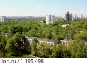 Вид из окна г. Москва, САО, Бескудниково (2009 год). Стоковое фото, фотограф Елена / Фотобанк Лори