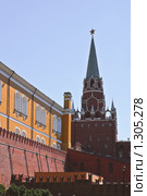 Московский Кремль. Арсенал. Троицкая башня (2009 год). Стоковое фото, фотограф Алёшина Оксана / Фотобанк Лори