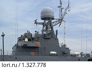 Военный корабль. Стоковое фото, фотограф Валерия Попова / Фотобанк Лори