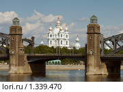 Мост Петра Великого. Санкт-Петербург (2009 год). Стоковое фото, фотограф Александр Алексеев / Фотобанк Лори