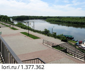 Смотровая площадка на реке Дон, станица Вёшенская. Стоковое фото, фотограф Архипов Сергей Александрович / Фотобанк Лори