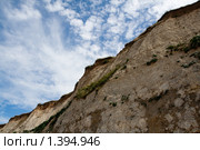 Белые скалы на берегу моря. Стоковое фото, фотограф Петр Кириллов / Фотобанк Лори