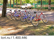 Прокат велосипедов в Пицунде (2009 год). Редакционное фото, фотограф Владимир Сергеев / Фотобанк Лори