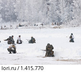 Немцы идут в атаку (2010 год). Редакционное фото, фотограф Александр Егорин / Фотобанк Лори