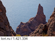 Скалы Карадага (2009 год). Стоковое фото, фотограф Олег Титов / Фотобанк Лори