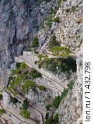 Виа Крупп на острове Капри, Италия (2009 год). Стоковое фото, фотограф vale_t / Фотобанк Лори