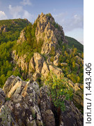 Скалодром на закате (2009 год). Редакционное фото, фотограф Николай Бунаков / Фотобанк Лори