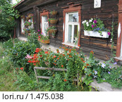 Суздаль. Нарядный деревянный дом. (2007 год). Стоковое фото, фотограф Елена Беклемищева / Фотобанк Лори