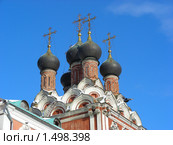 Храм святителя Николая Чудотворца на Болвановке в Москве (2010 год). Стоковое фото, фотограф lana1501 / Фотобанк Лори