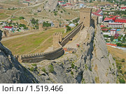Крым, город Судак, крепость Суложь (2008 год). Стоковое фото, фотограф Егор Никифоров / Фотобанк Лори