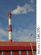 Дымная труба (2007 год). Стоковое фото, фотограф Николай Богоявленский / Фотобанк Лори