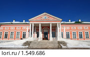 Дворец графа Шереметева. Усадьба Кусково. Москва (2010 год). Редакционное фото, фотограф E. O. / Фотобанк Лори