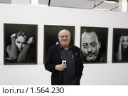 Москва, ЦВЗ "Манеж", открытие Фотобиеннале 2010. Питер Линдберг / Peter Lindbergh. Редакционное фото, фотограф Дмитрий Неумоин / Фотобанк Лори
