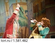 Сцена из спектакля «Труффальдино из Бергамо» (2010 год). Редакционное фото, фотограф Александр Подшивалов / Фотобанк Лори