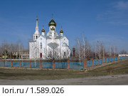 Станица Тацинская - храм Рождества Пресвятой Богородицы (2010 год). Стоковое фото, фотограф Александр Тихонов / Фотобанк Лори