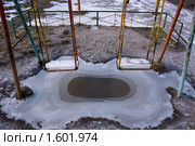 Обмороженные качели. Стоковое фото, фотограф WalDeMarus / Фотобанк Лори