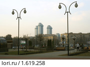Площадь Индиры Ганди. Городской пейзаж. Москва (2010 год). Стоковое фото, фотограф Владимир Магит / Фотобанк Лори