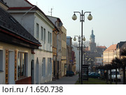 Городок Нове-место-над-Метуи, Чехия (2008 год). Редакционное фото, фотограф Анна Мартынова / Фотобанк Лори
