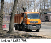 Спецтехника. Ремонт дороги (2010 год). Редакционное фото, фотограф Jumbo / Фотобанк Лори