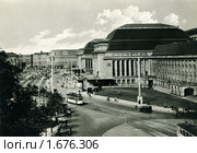 Лейпциг, вокзал, 1929 год. Стоковое фото, фотограф Retro / Фотобанк Лори
