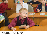 Дети на уроке. Стоковое фото, фотограф Типляшина Евгения / Фотобанк Лори