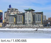 "Внешэкономбанк" на Смоленской набережной. Москва. Россия (2010 год). Редакционное фото, фотограф lana1501 / Фотобанк Лори