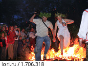 Ночь на Ивана Купалу (2009 год). Редакционное фото, фотограф BoLinar / Фотобанк Лори