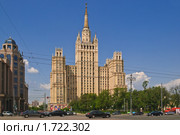 Сталинская высотка на Кудринской площади (2010 год). Редакционное фото, фотограф Алёшина Оксана / Фотобанк Лори