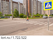 Пешеходный переход в городе. Редакционное фото, фотограф Светлана Силецкая / Фотобанк Лори