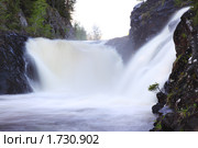Бурлящие воды Кивача (2010 год). Редакционное фото, фотограф Сергей Цепек / Фотобанк Лори
