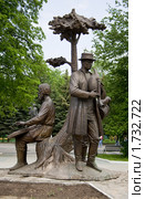 Памятник "Гусляры" в Йошкар-Оле (2010 год). Редакционное фото, фотограф Людмила Ожиганова / Фотобанк Лори
