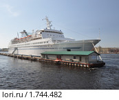Круизный корабль DELPHIN на Неве. Санкт-Петербург (2010 год). Редакционное фото, фотограф LightLada / Фотобанк Лори