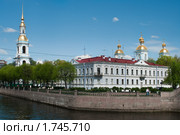 Никольский морской собор в Санкт-Петербурге (2010 год). Стоковое фото, фотограф Кекяляйнен Андрей / Фотобанк Лори